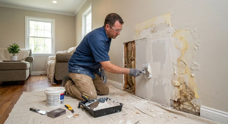 Drywall Crack Repair in Conroe, TX