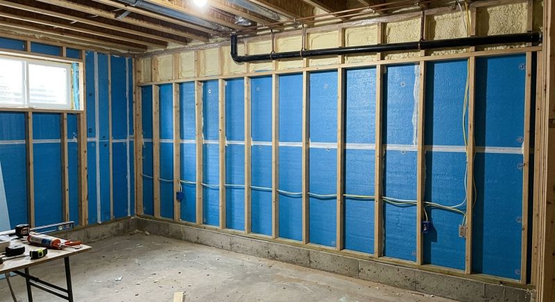 Basement Wall Insulation in Austin, TX