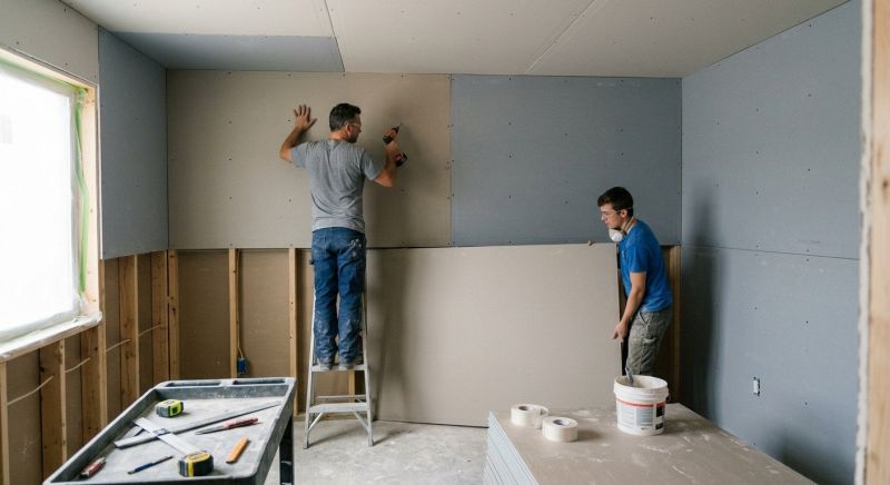 Bathroom Drywalling in Kansas City, KS
