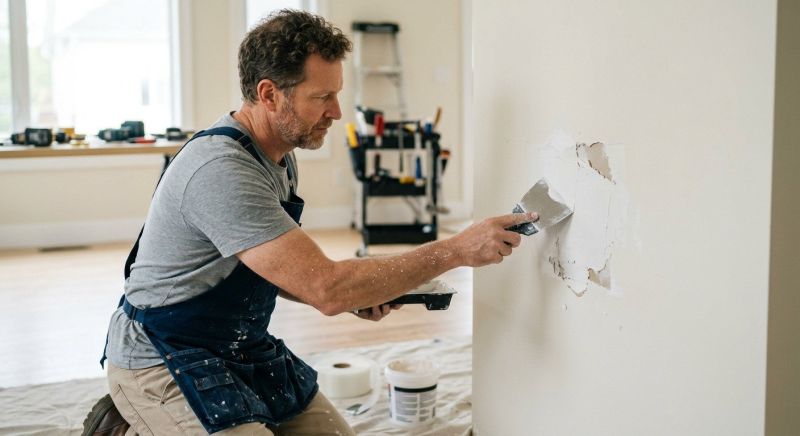 Bathroom Wall Patching in Alpharetta, GA
