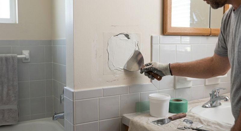Bathroom Wall Patching in Kansas City, KS