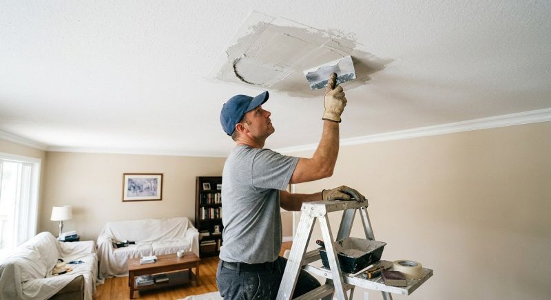 Bedroom Ceiling Repair in Alpharetta, GA