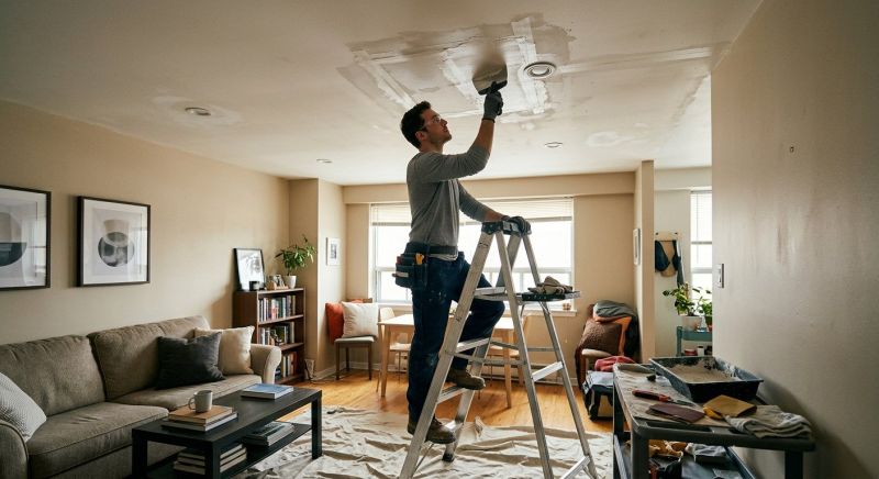 Bedroom Ceiling Repair in Kansas City, KS