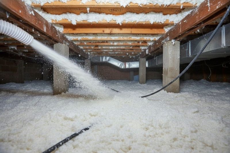 Blown Insulation Installation in Killeen, TX