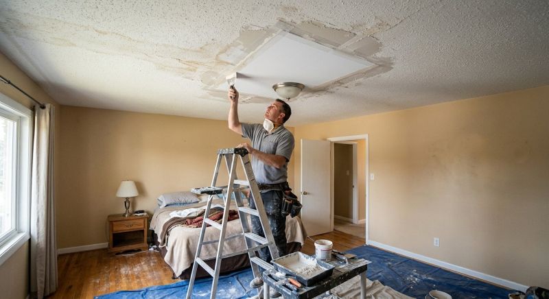 Ceiling Crack Repair in Olathe, KS