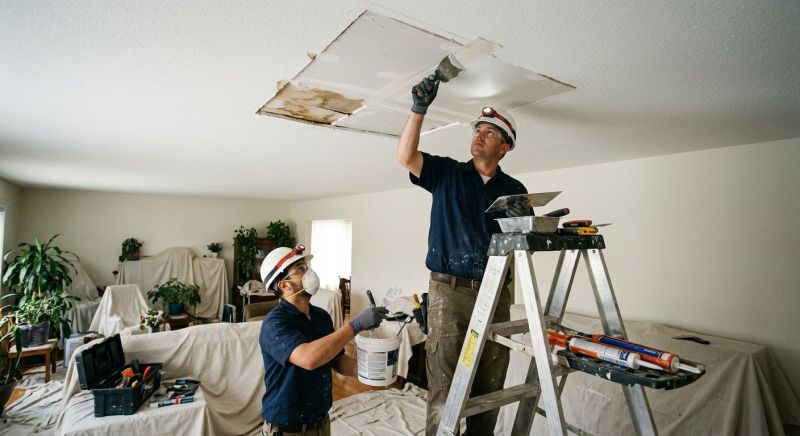 Ceiling Hole Repair in Wilmington, NC