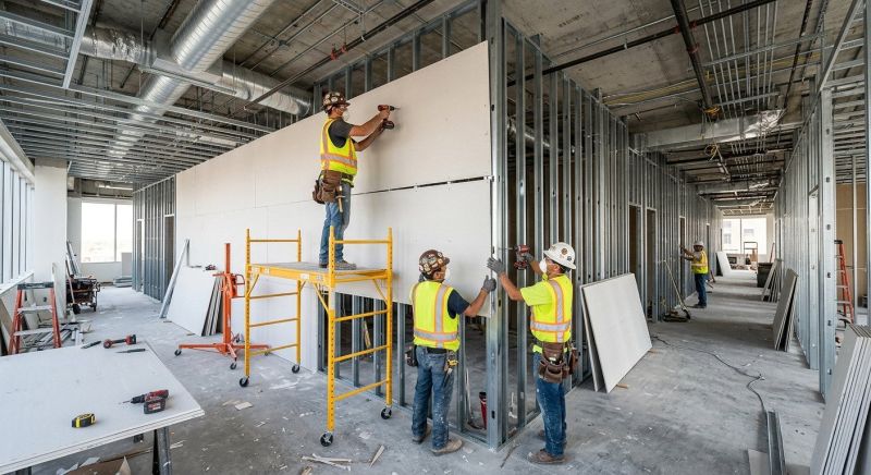 Commercial Drywall Renovation in Denver County, CO