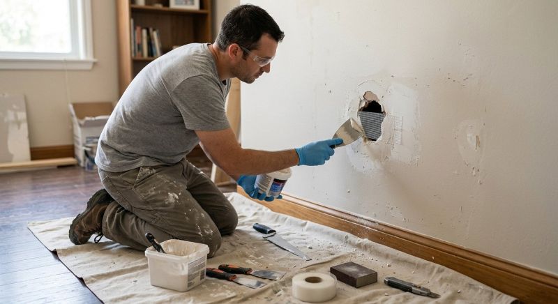 Drywall Patching in Wilmington, NC