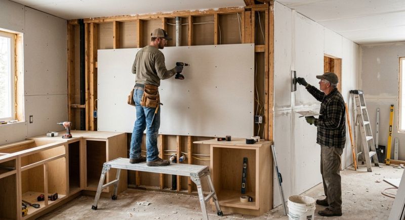 Drywall Renovation in Olathe, KS