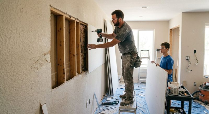 Drywall Replacement in Denver County, CO