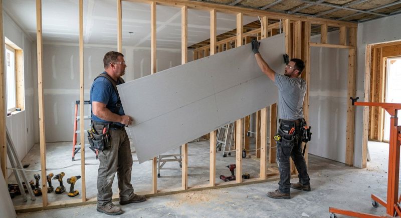 Garage Wallboard Installation in Kansas City, KS