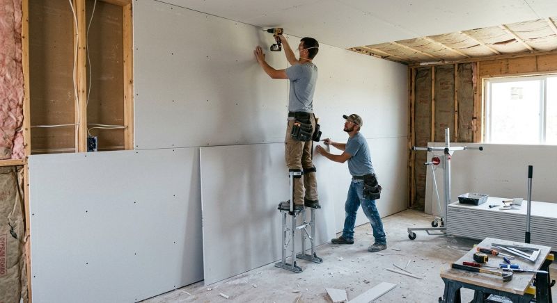 House Drywall Installation in Overland Park, KS