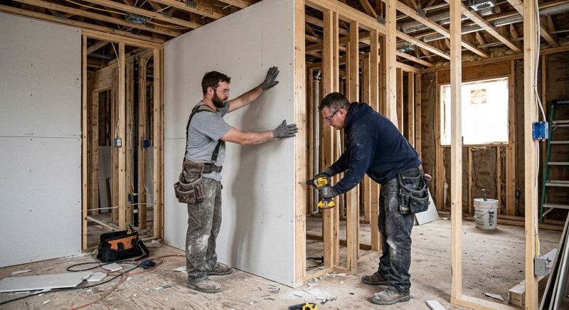 Kitchen Drywall Installation in Wilmington, NC