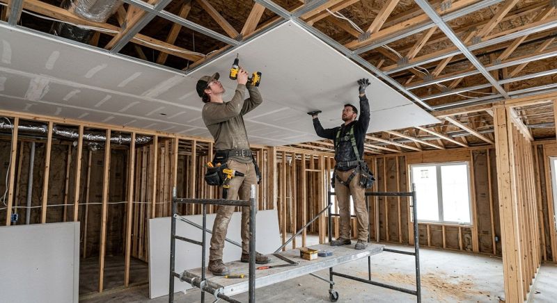 Kitchen Drywall Installation in Kansas City, MO