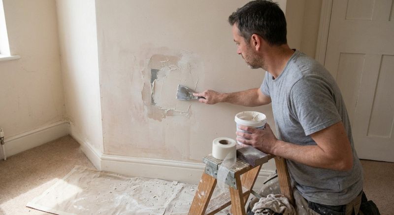 Wall Hole Repair in Conroe, TX